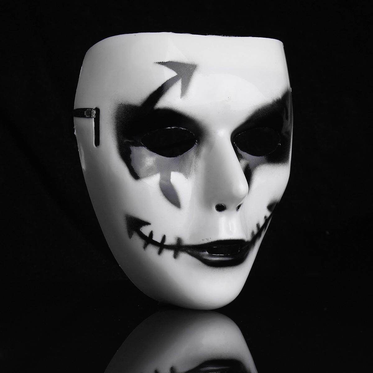 LED EL Luminous Flashing Face Party Masks Light Up Dance Halloween Cosplay