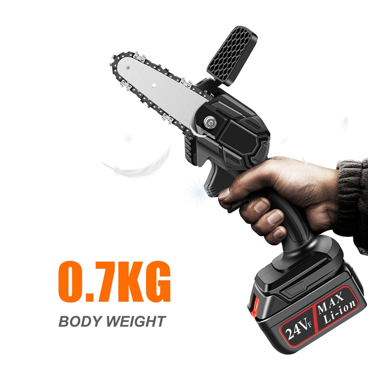 Mini Chainsaw Handheld Rechargeable Powered Chainsaw