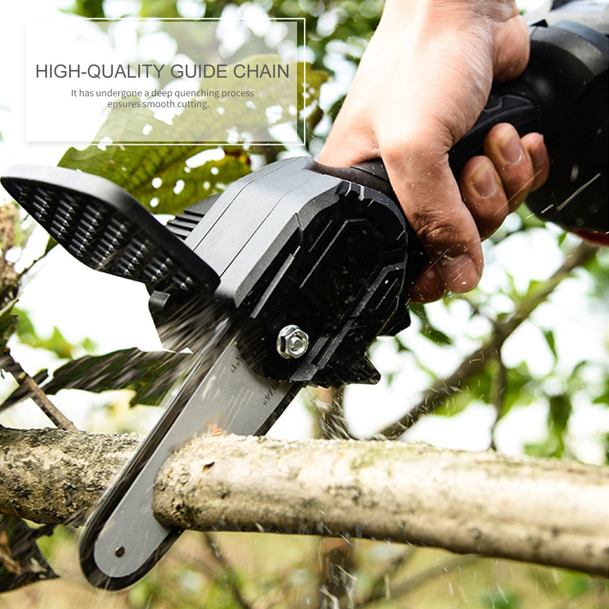 Mini Chainsaw Handheld Rechargeable Powered Chainsaw