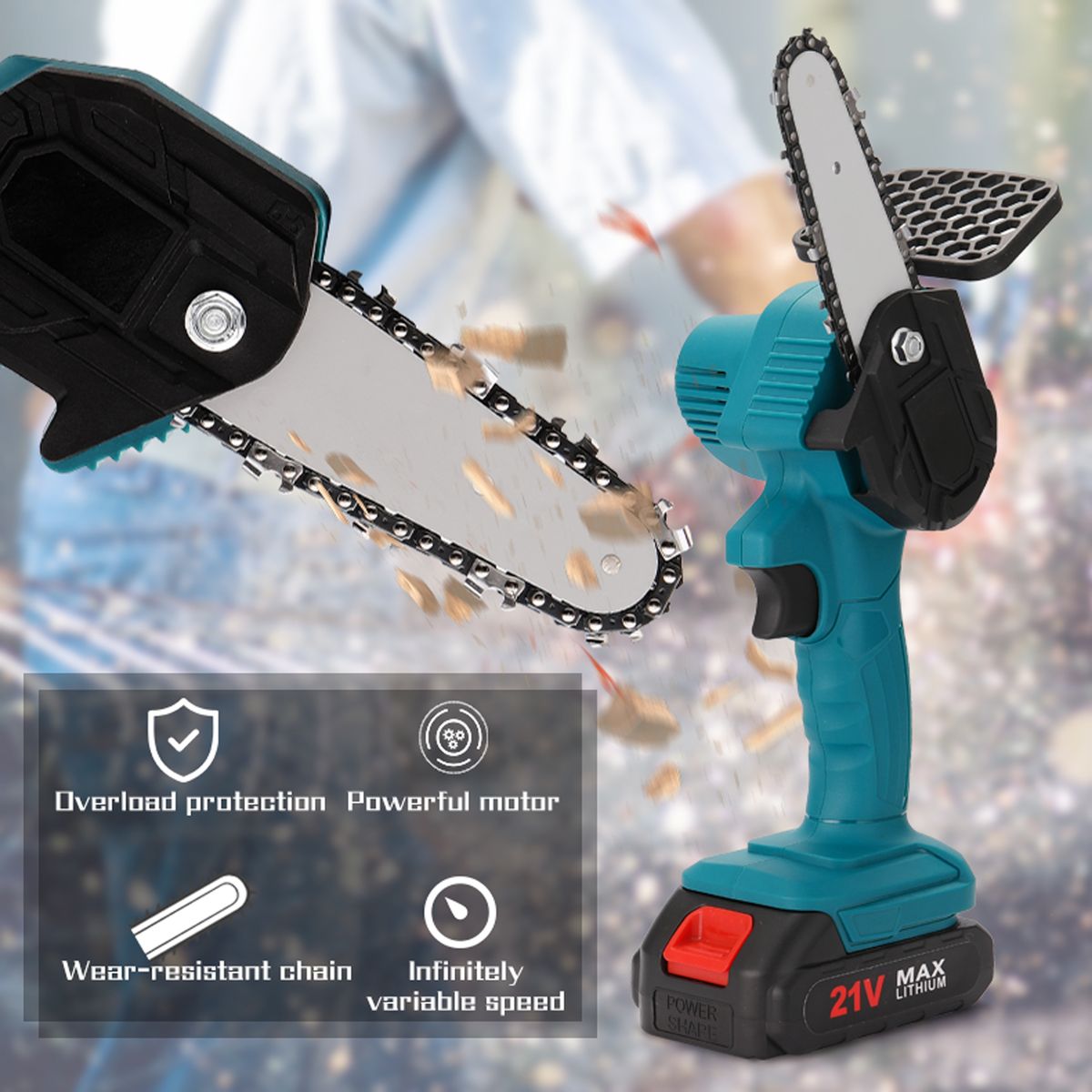 Portable Electric Pruning Saw Rechargeable Small Electric