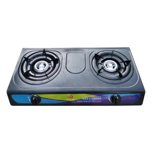 Table Top Double Burner Gas Cooker