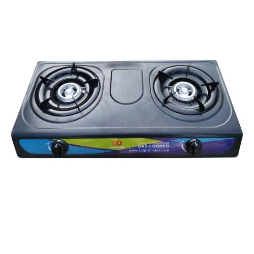 Table Top Double Burner Gas Cooker