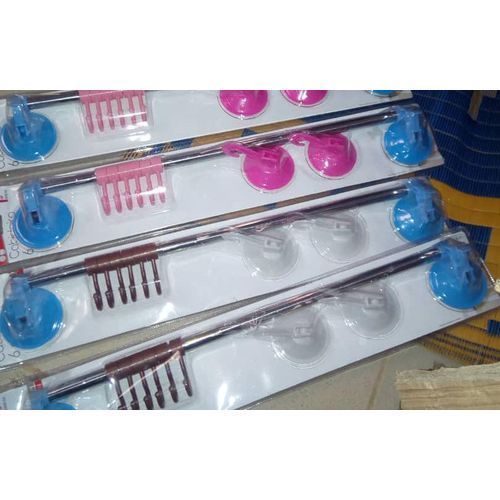 Multipurpose Wall Mount Bathroom/Kitchen Suction Hanger
