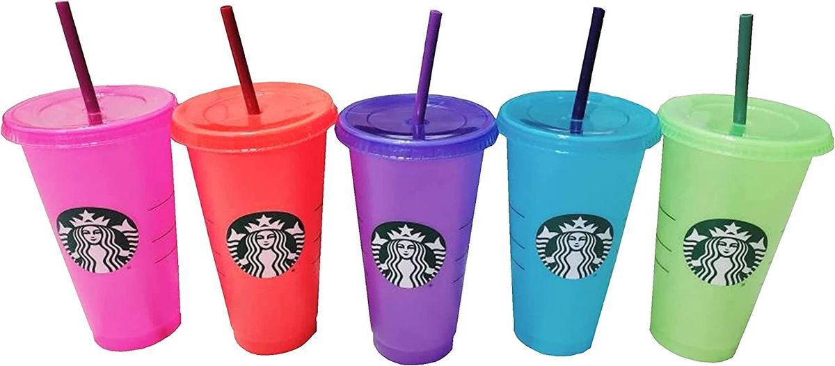 Starbucks Summer 2022 Color Change Venti Cold Cups With
