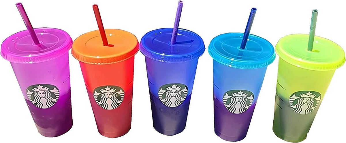 Starbucks Summer 2022 Color Change Venti Cold Cups With