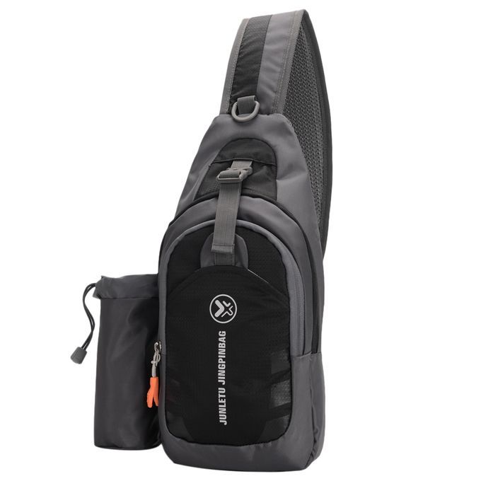 Men Women Sling Backpack Chest Crossbody Bag Shoulder Bag-