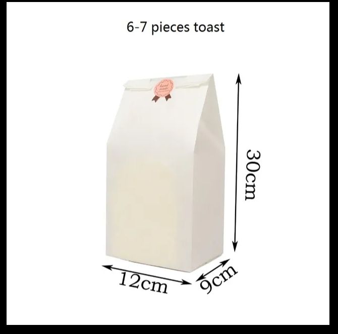 50 Pieces Paper Bags For Cookies, Pastries, Snacks