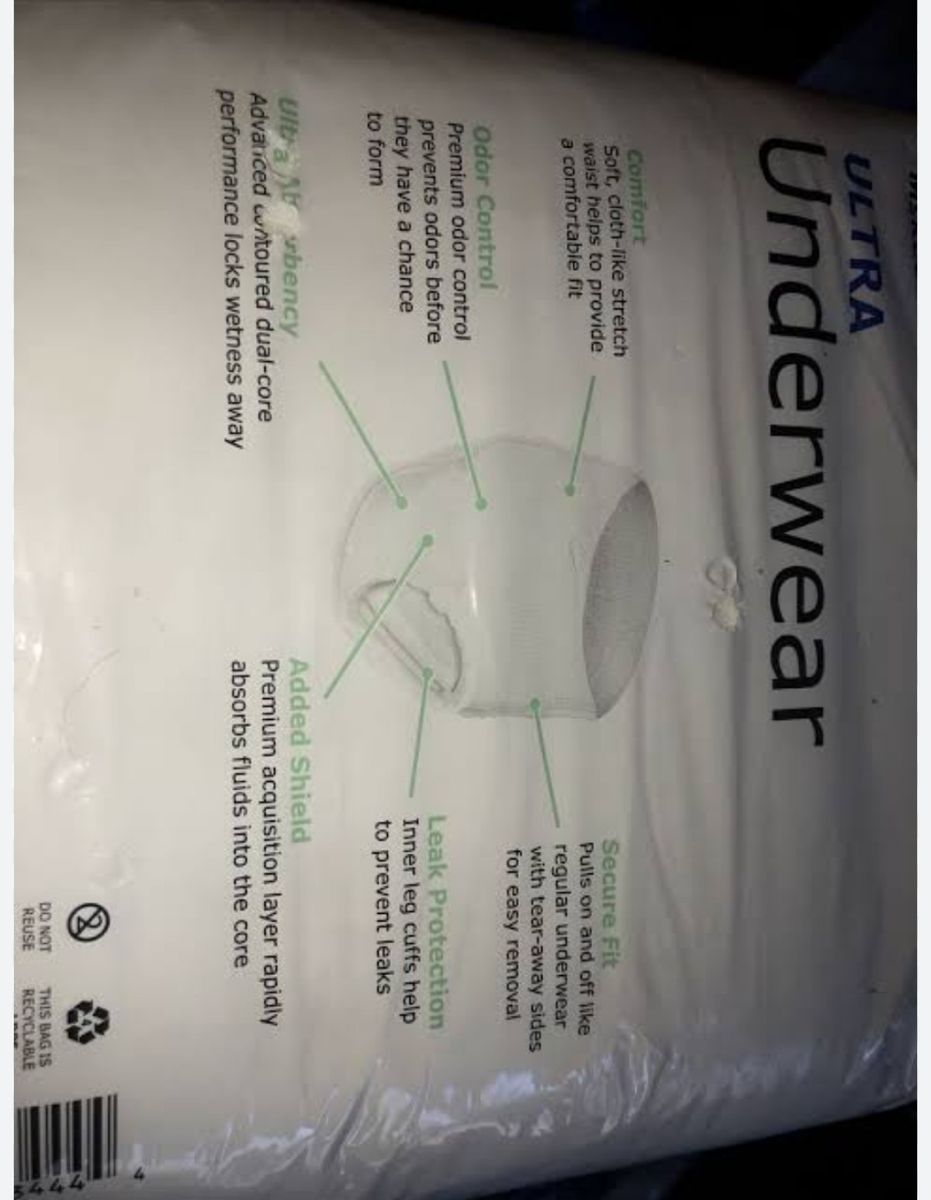 Mckesson Adult Disposable Pull On Diapers Ultra
