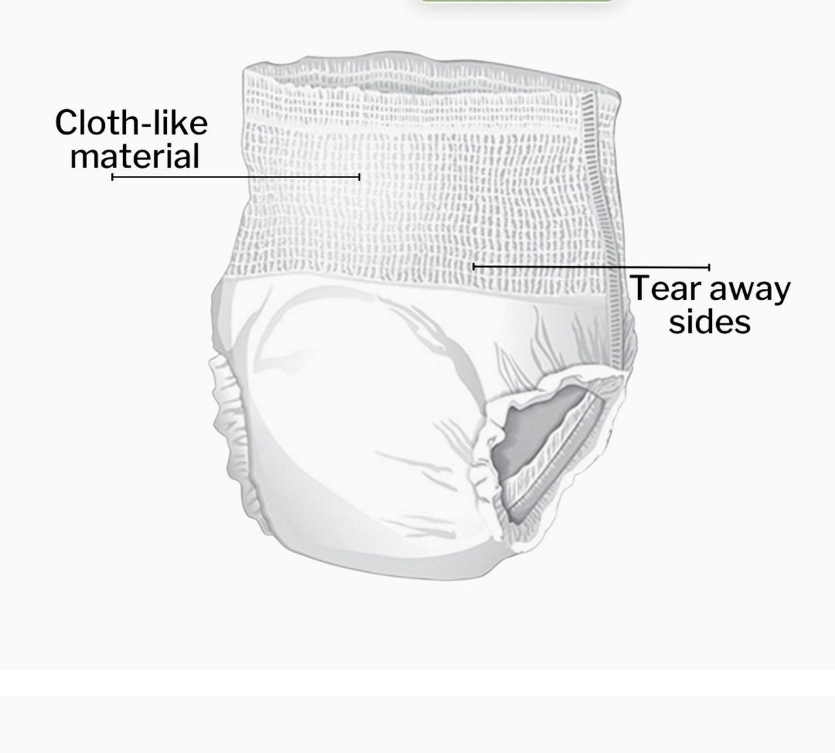 Mckesson Adult Disposable Pull On Diapers Ultra