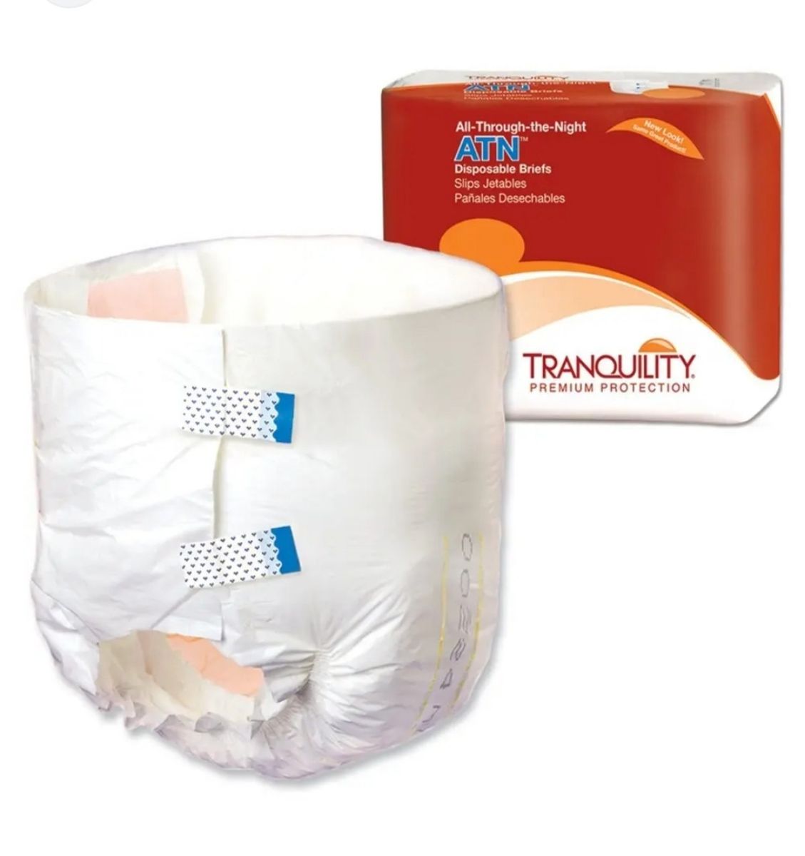 Tranquility's ATN (All Through The Night) Disposable Briefs