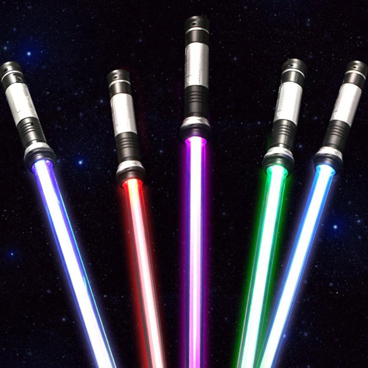 1x Flashing Lightsaber LED Light Up  War Toy 7 Color 1pcs