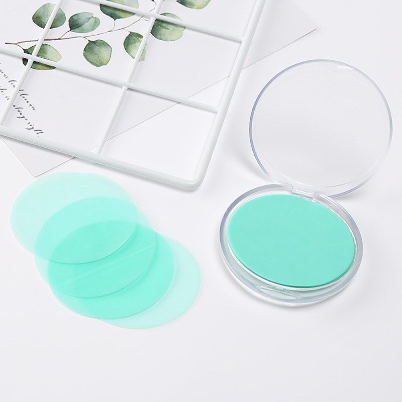 50Pcs Portable Travel Disposable Soap Paper Wash Hand-White