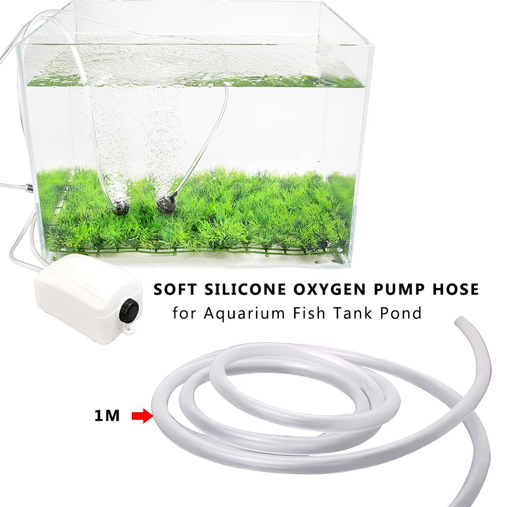 Soft Silicone Oxygen Pump Hose 4mm 6mm Pump Tube For Air