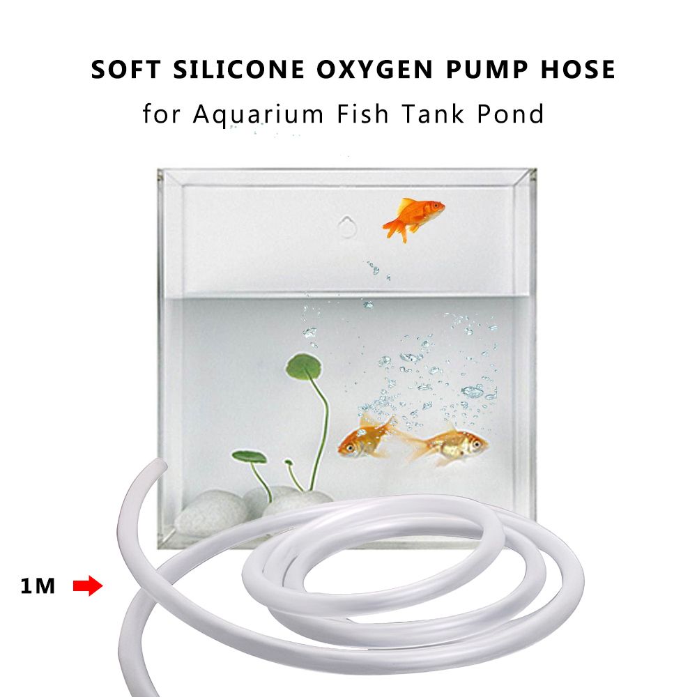 Soft Silicone Oxygen Pump Hose 4mm 6mm Pump Tube For Air