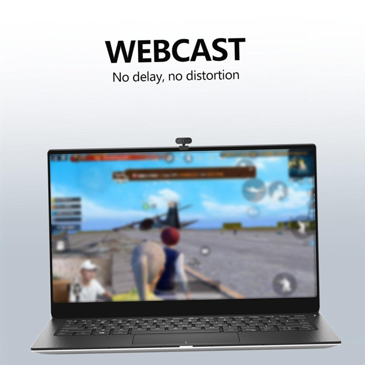 1080P 2MP HD Webcam 30fps Camera Noise-reduction Microphone Web Cam HD Laptop Computer Camera USB Plug & Play for Laptop Desktop