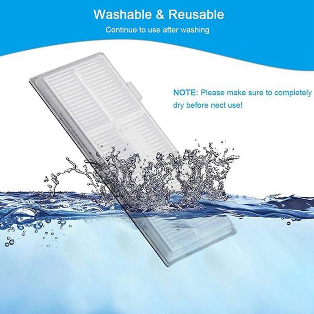 8Pcs Replacement Parts for Xiaomi Roborock S7 T7S Plus Mop Cloths Hepa Filter Side Main Brush Vacuum Cleaner Accessories