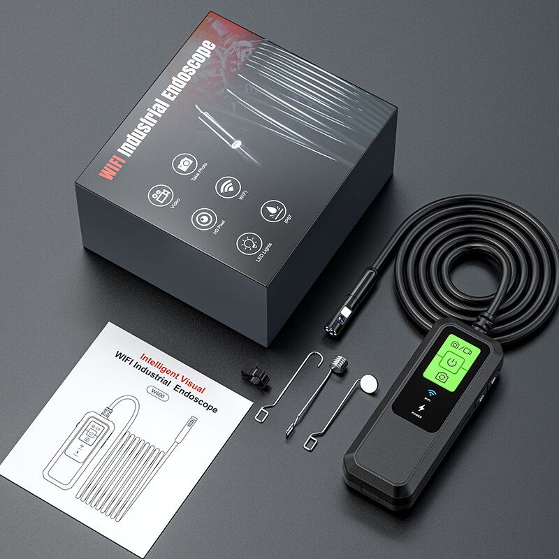 ANESOK 2K HD WiFi Endoscope Camera Waterproof 8.0MM