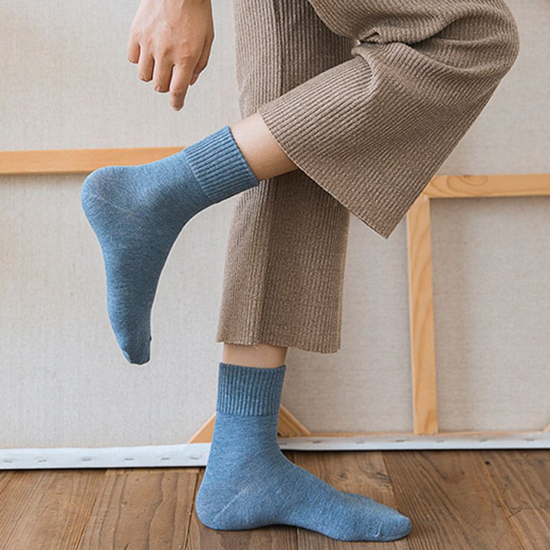 Women Cotton Socks,Casual Autumn Winter Socks 12 Pairs