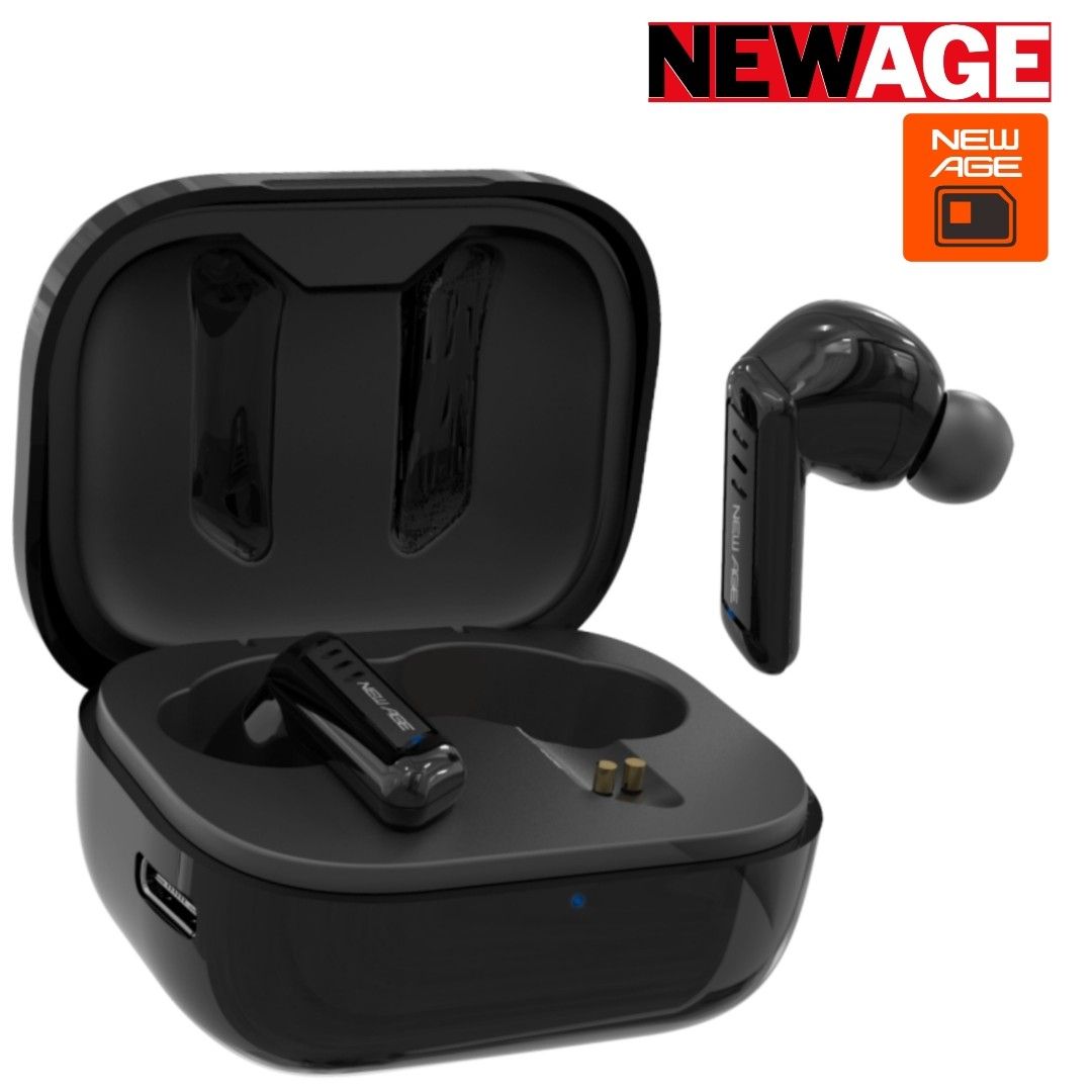 NEWAGE Bluetooth Wireless  Earphones For IPhone And Android Earpiece For  Airpod IPhone Earpods And Android Headphone Earbuds Ear Pod