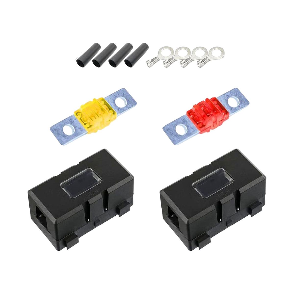 Ans Fuse Holder Flame Retardant With A  2 Set 40A