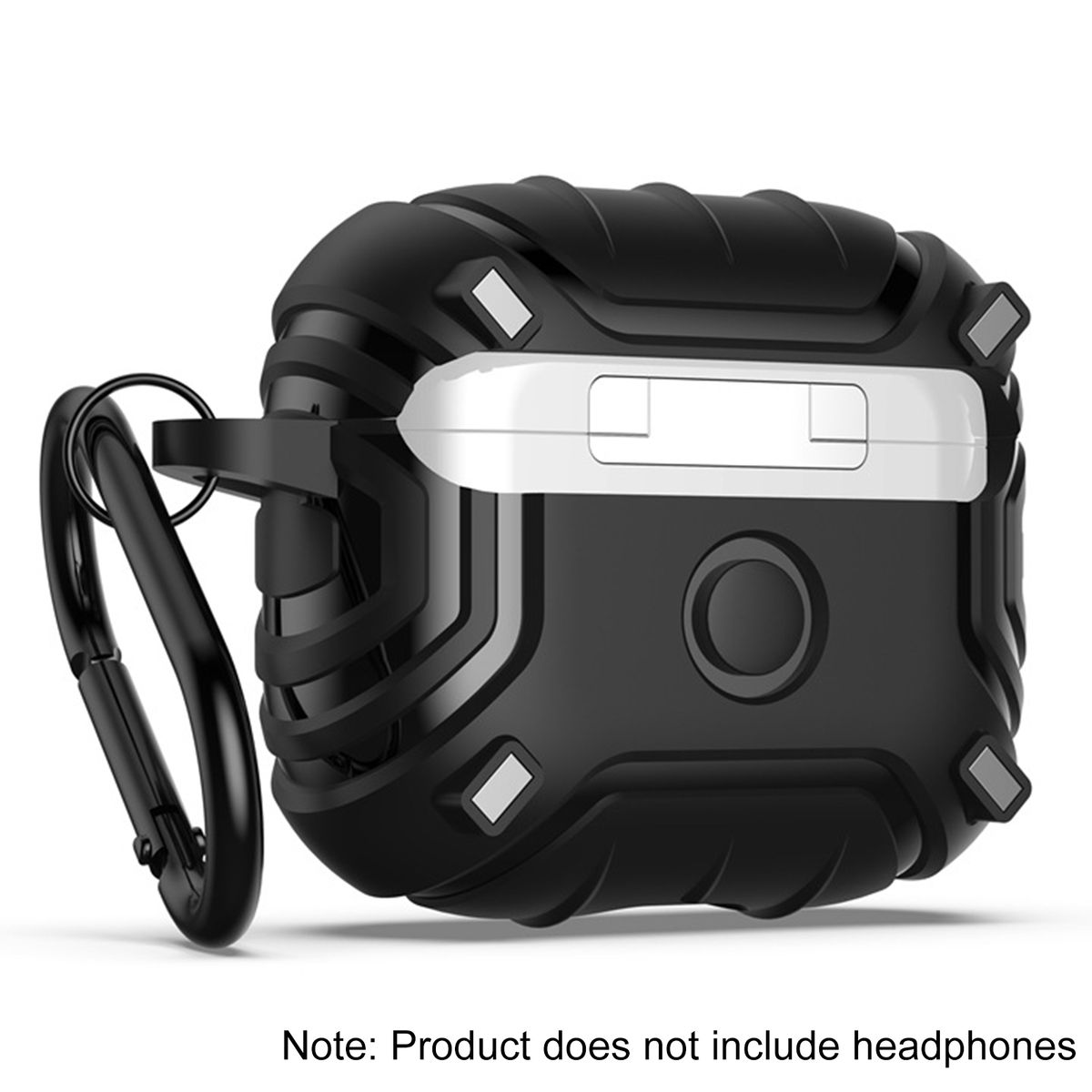 Earphone Protective Cover Wireless Earbuds Black Only Case
