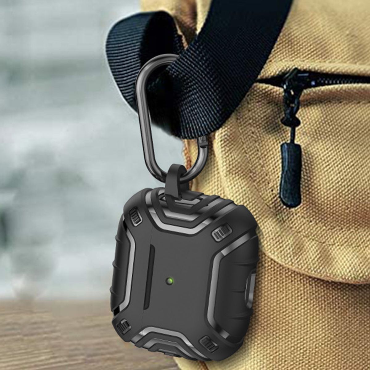 Earphone Protective Cover Wireless Earbuds Black Only Case