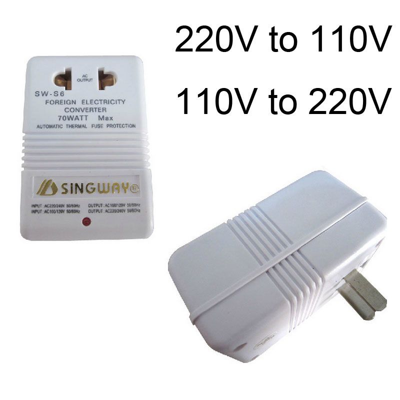 Charger Converter Professional 220V To 110V Step Up/Down Dual Voltage 110 To 220 Converter Transformer Travel Adapter Switch