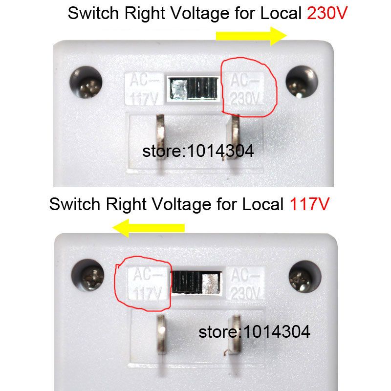 Charger Converter Professional 220V To 110V Step Up/Down Dual Voltage 110 To 220 Converter Transformer Travel Adapter Switch