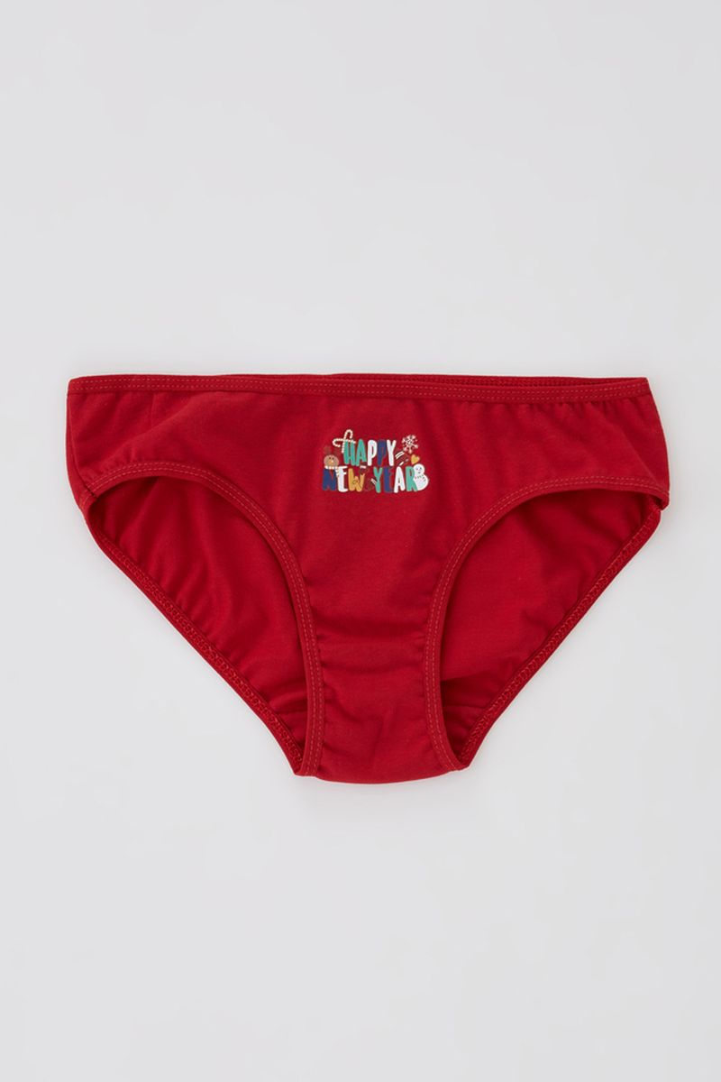 Girl - 3-Piece Regular Fit Slip - Red