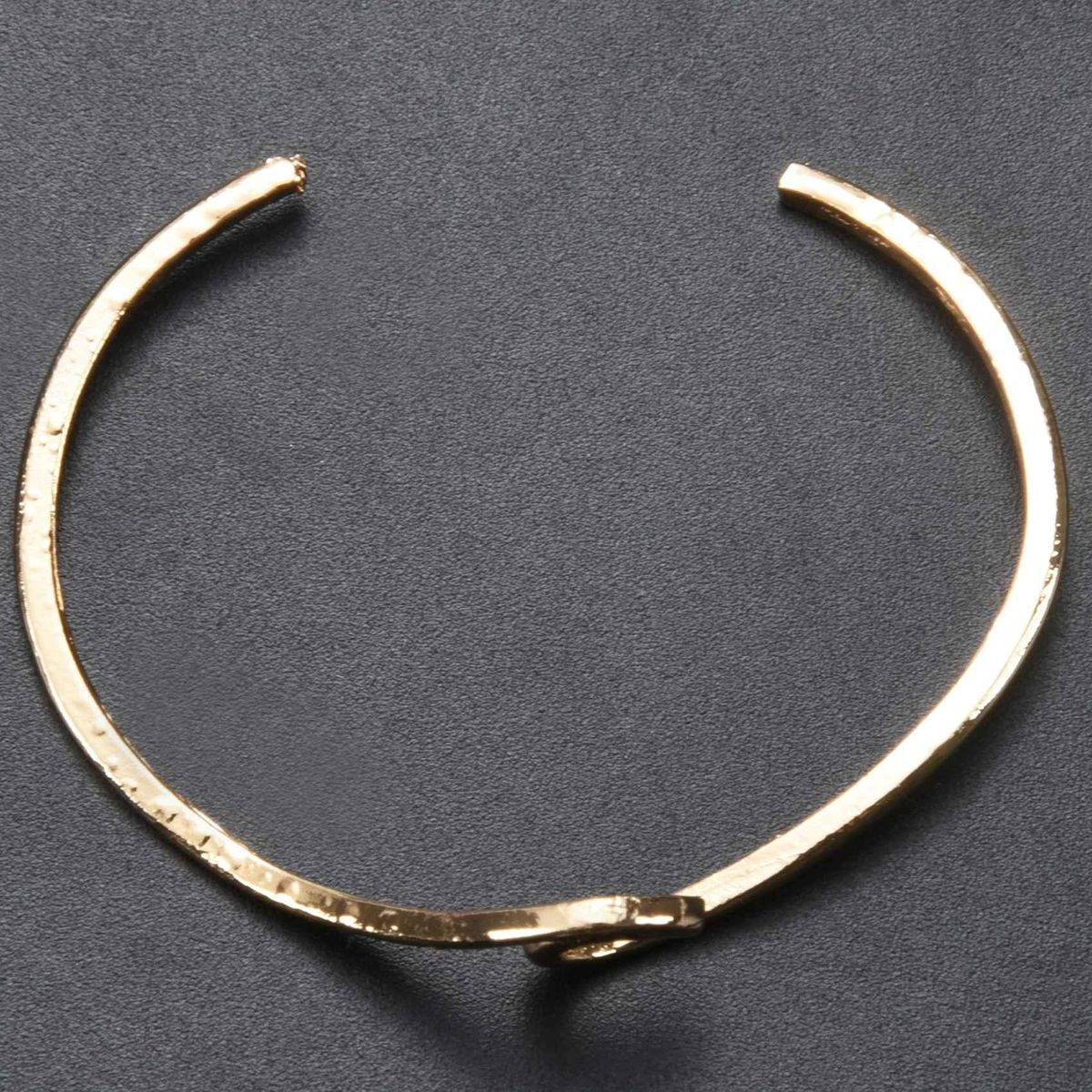 Simple Adjustable Gold Open Bangle Wave Bracelet Jewellery
