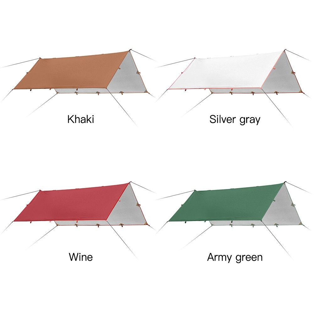 3.2x3m Awning Waterproof Tarp Tent Shade Folding Camping
