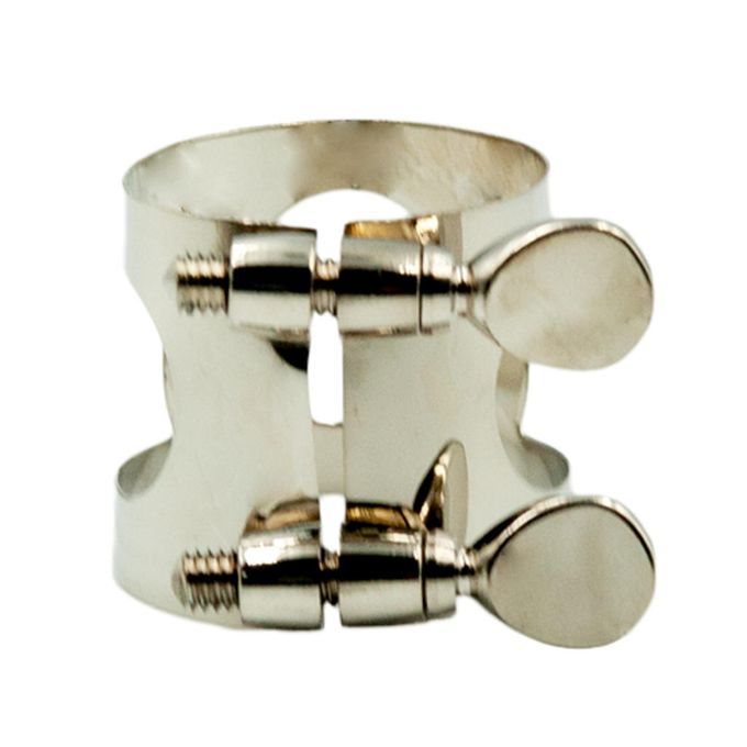 Mouthpiece Pipe Head Clamp Ligature Silver For Soprano Alto Tenor