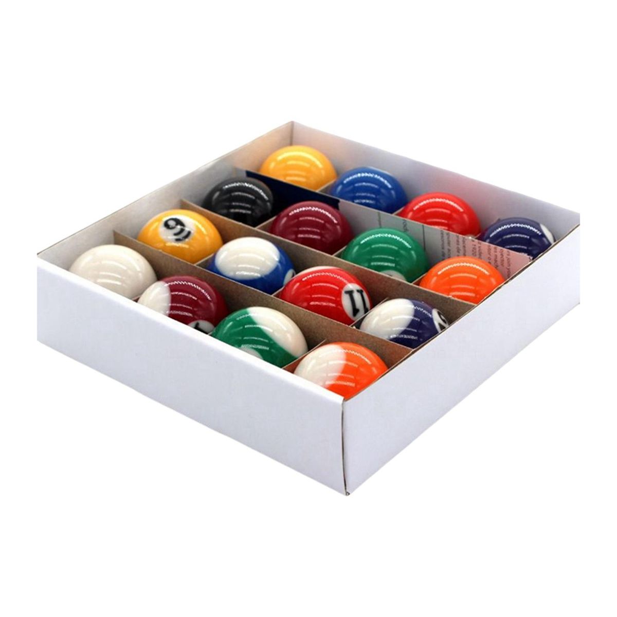 Billard Pool Balls, 16 Pcs 25mm Eco Friendly Resin Pool  Training