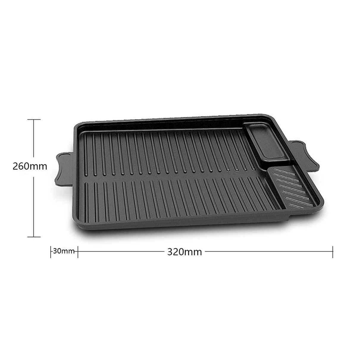 Rectangle Multifunctional Korean Frying Pan Medical Stone