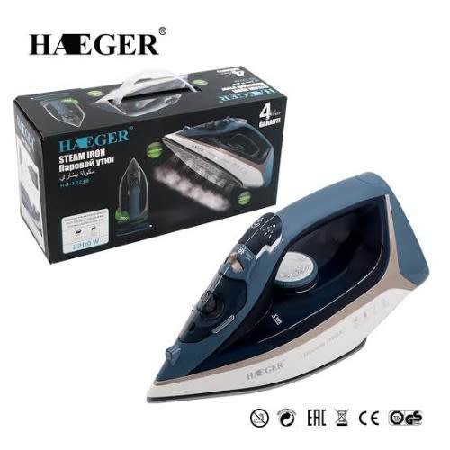 Haeger - Ceramic Steam Pressing Iron - HG112 - 2600W