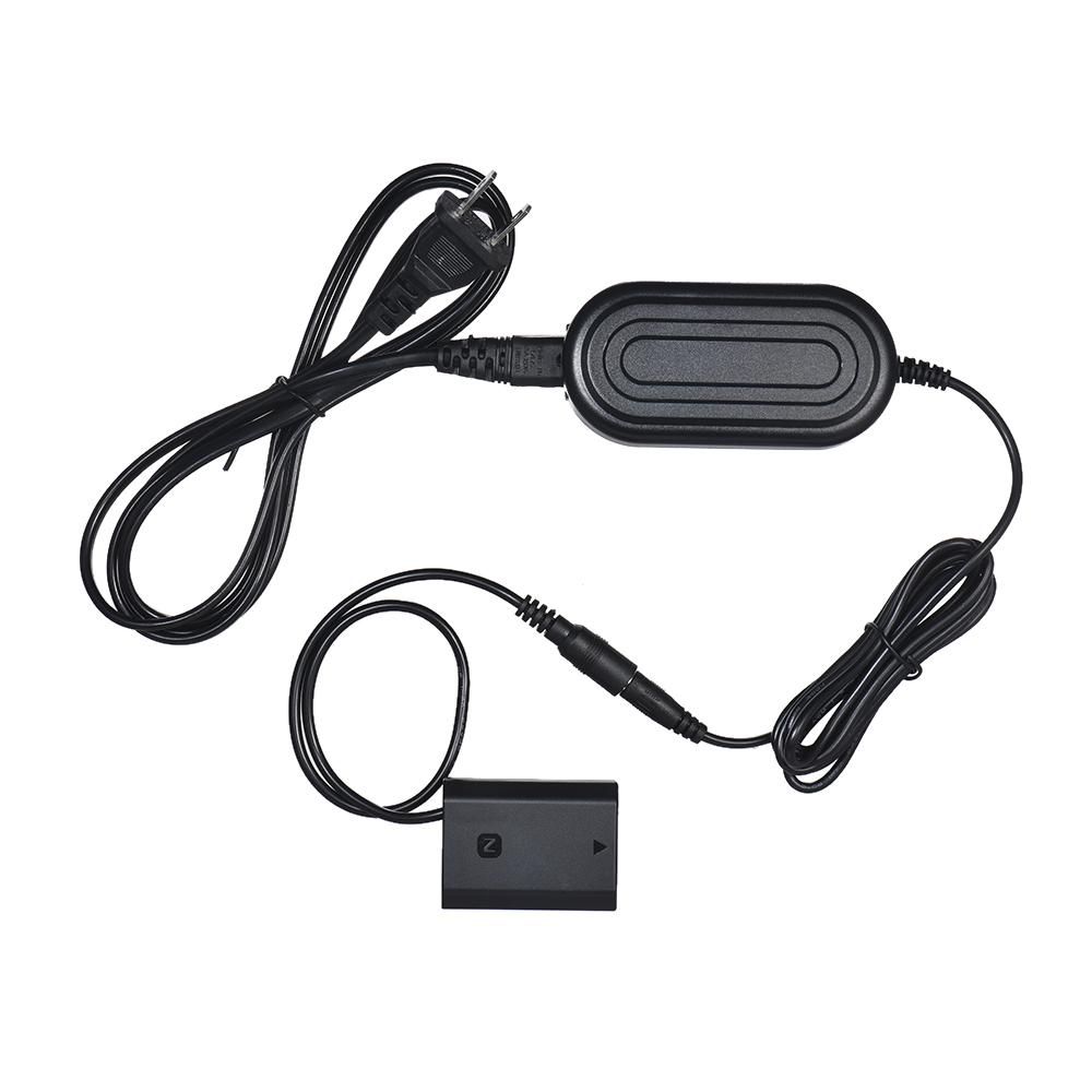 Andoer AC-PW20 AC Power Supply Adapter plus DC Coupler Camera Charger Replace NP-FZ100 Battery for Sony A7III A9 A7RIII A7SIII