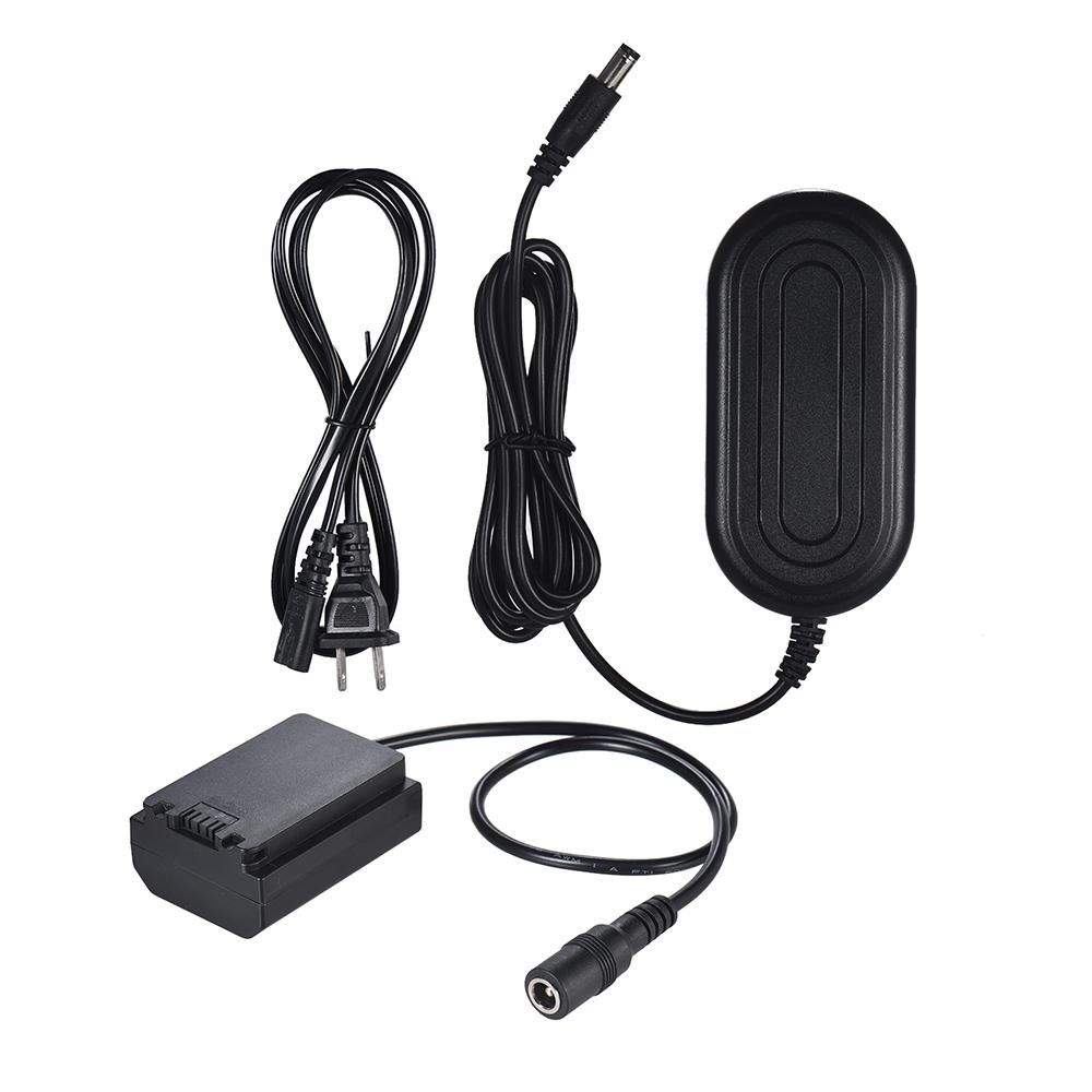 Andoer AC-PW20 AC Power Supply Adapter plus DC Coupler Camera Charger Replace NP-FZ100 Battery for Sony A7III A9 A7RIII A7SIII