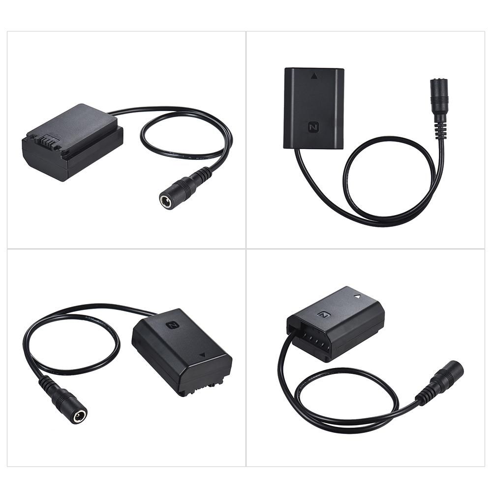Andoer AC-PW20 AC Power Supply Adapter plus DC Coupler Camera Charger Replace NP-FZ100 Battery for Sony A7III A9 A7RIII A7SIII