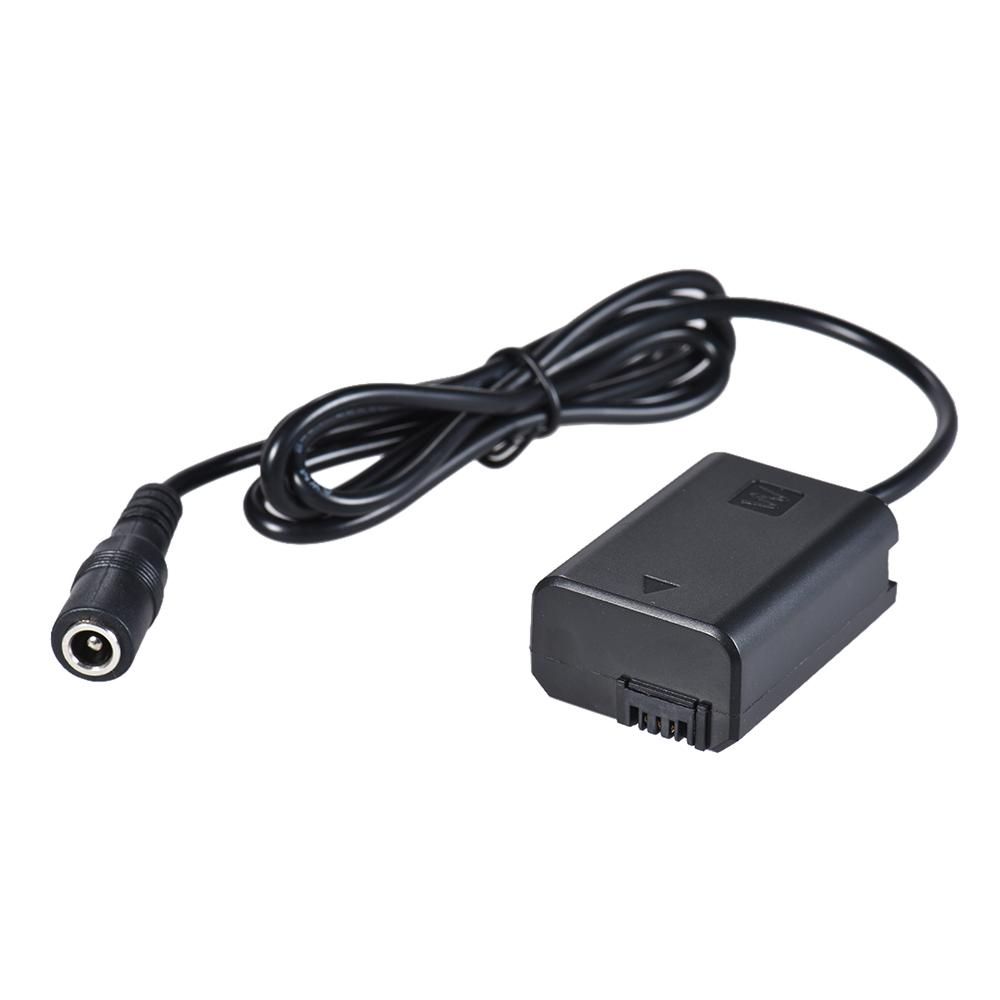Andoer AC-PW20 AC Power Supply NP-FW50 Dummy Battery Adapter Camera Charger Replacement for Sony a7 a7ii a7s a7r a7sii a7rii a6500 a6300 a6000 a5000 a5100 nex-5 nxx-7