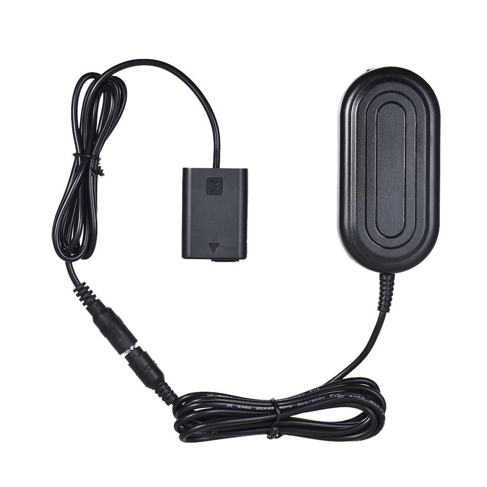 Andoer AC-PW20 AC Power Supply NP-FW50 Dummy Battery Adapter Camera Charger Replacement for Sony a7 a7ii a7s a7r a7sii a7rii a6500 a6300 a6000 a5000 a5100 nex-5 nxx-7