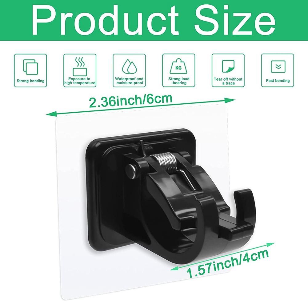 Curtain Rod Brackets No Drilling, Adhesive Towel Rod Hooks B