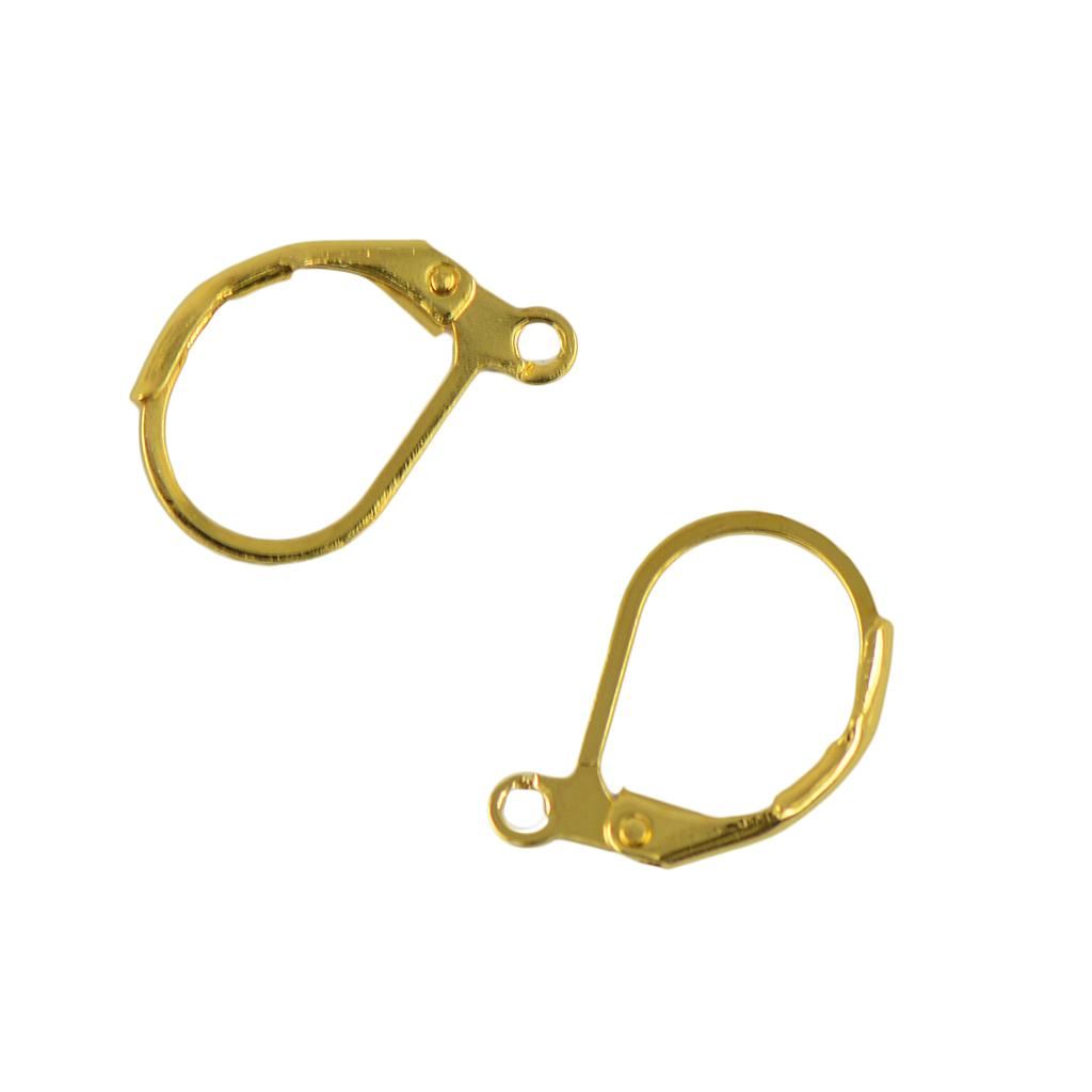 100pcs French Lever Back Earrings Earwire Hooks Findings Jewelry