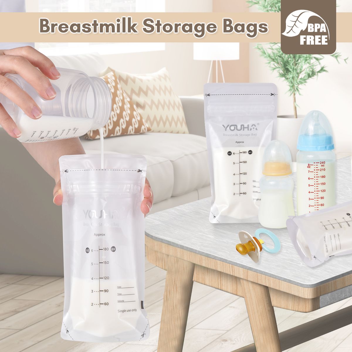 Breastmilk Storage Bags Milk Storing Bags For