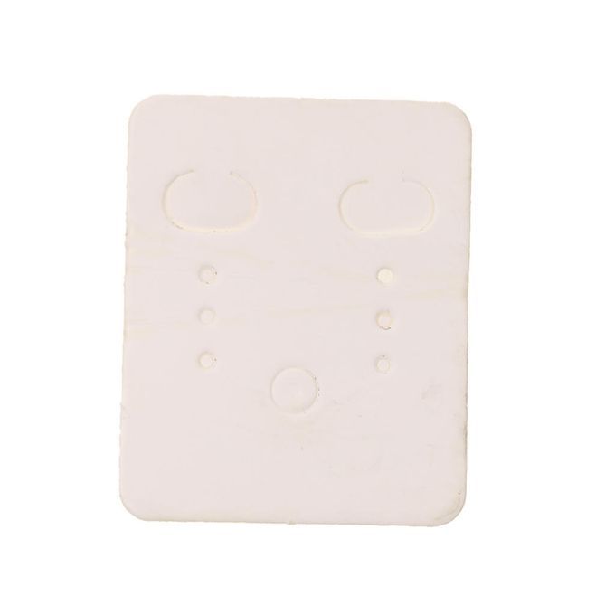 100pcs Professional Type Paper Earring Ear Studs Holder Display Hang