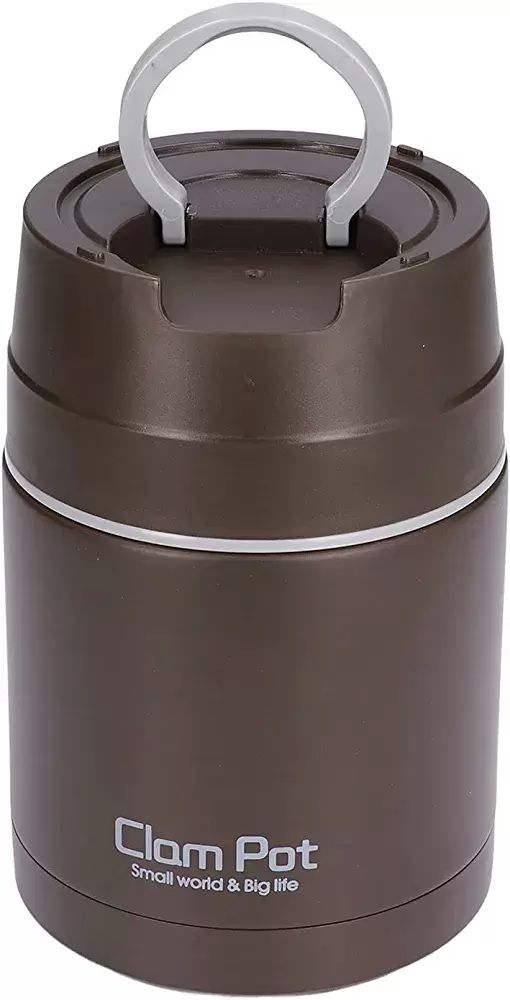 Clam Pot SUS 304 Hot And Cold Stainless Food Flask - 1000ml