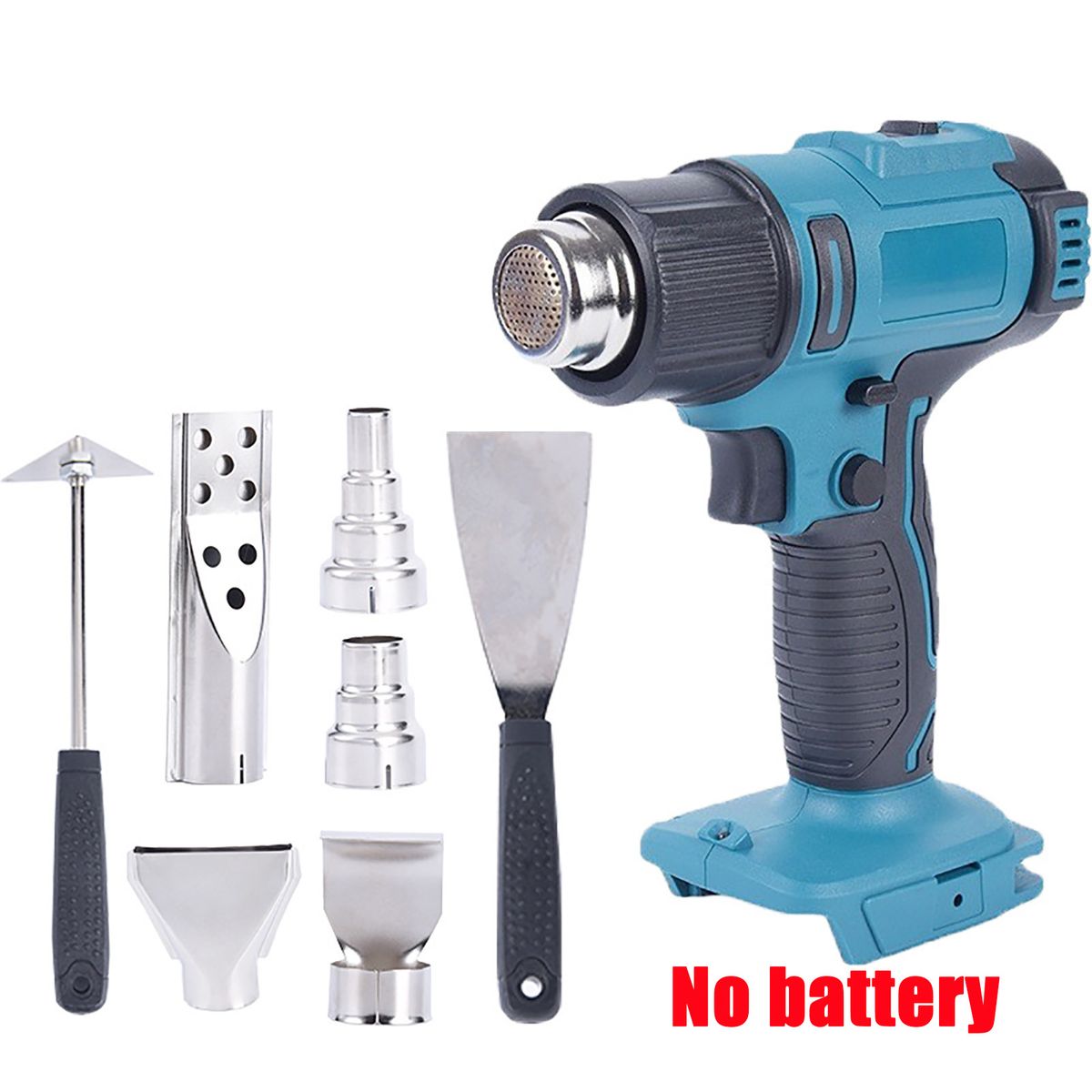 Rechargeable Handheld Hot Air Gun Cordless Heat Gun Home
