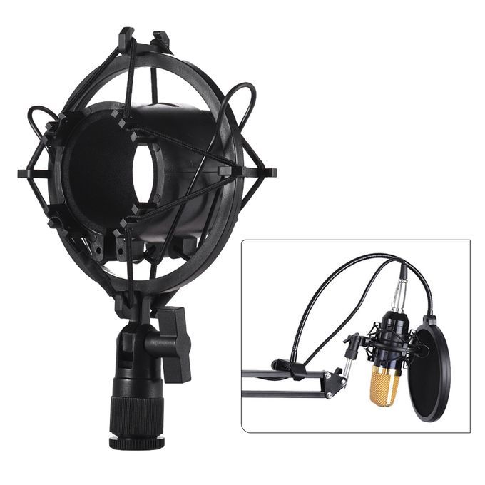 Condenser Microphone Mic Shock Mount Holder Bracket