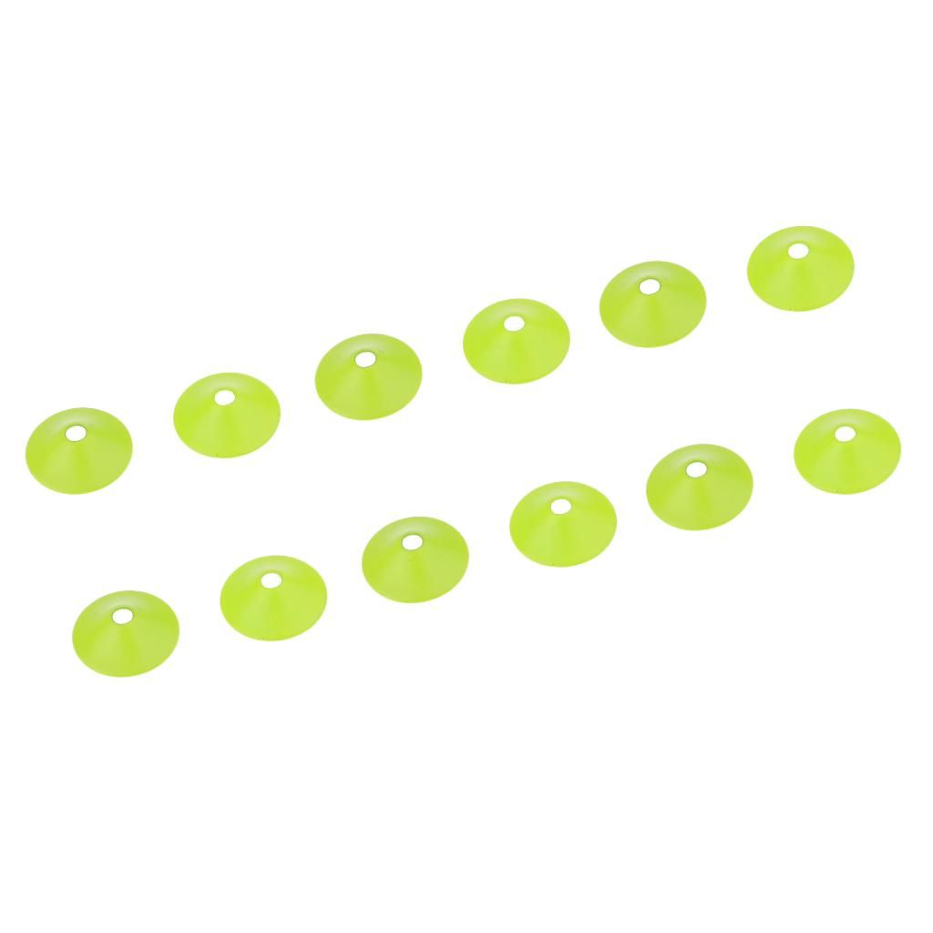 12pcs Brass Turbo Cone Heads  Fly Tying Materials For Tube Flies Green