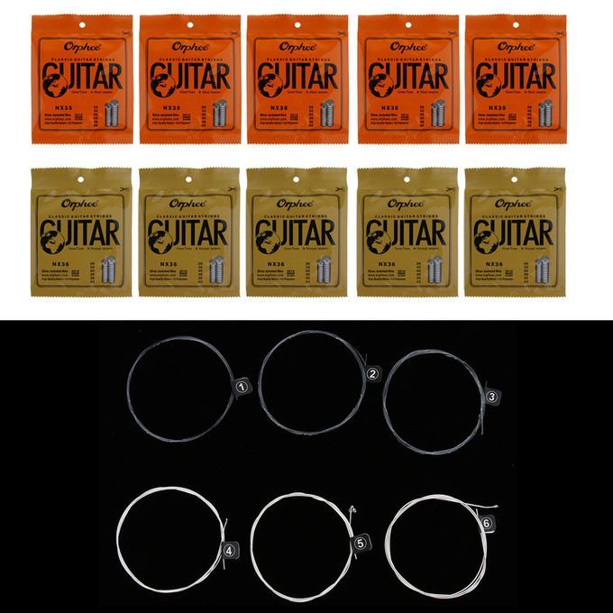 5 Sets Nylon Classical Guitar Strings Steel Core Wire For 6 String 1