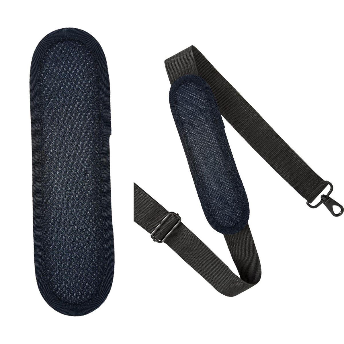 Soft Shoulder Strap Pad Comfort Shoulder Strap Pad for Messenger Black